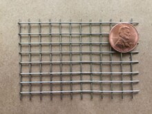 4x4 Mesh .032" Wire Welded .218" Opening 76.0% OA